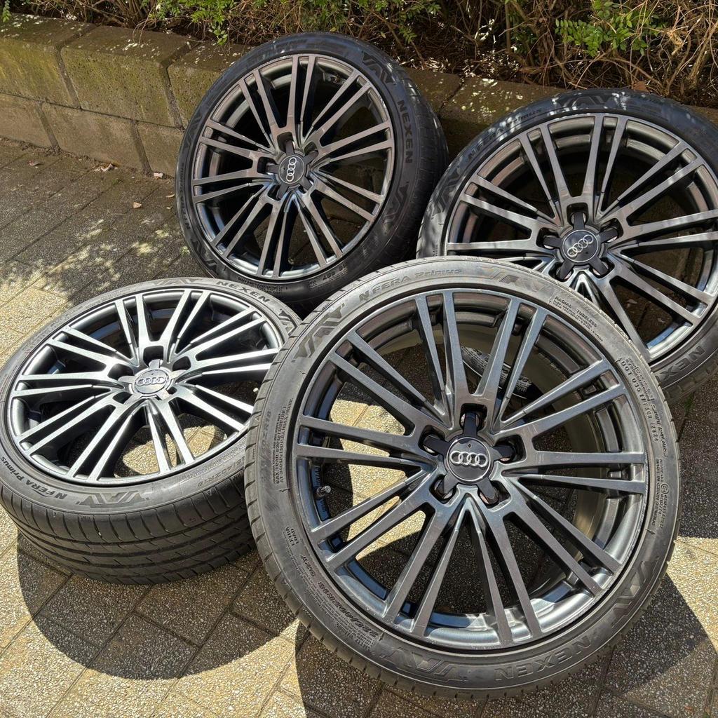 Jantes Audi 18 pouces 5x112 avec pneus, Autos : Pièces & Accessoires, Enlèvement