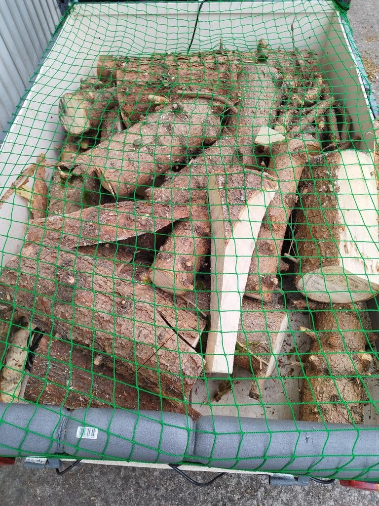 Geurend brandhout Den, Tuin en Terras, Ophalen