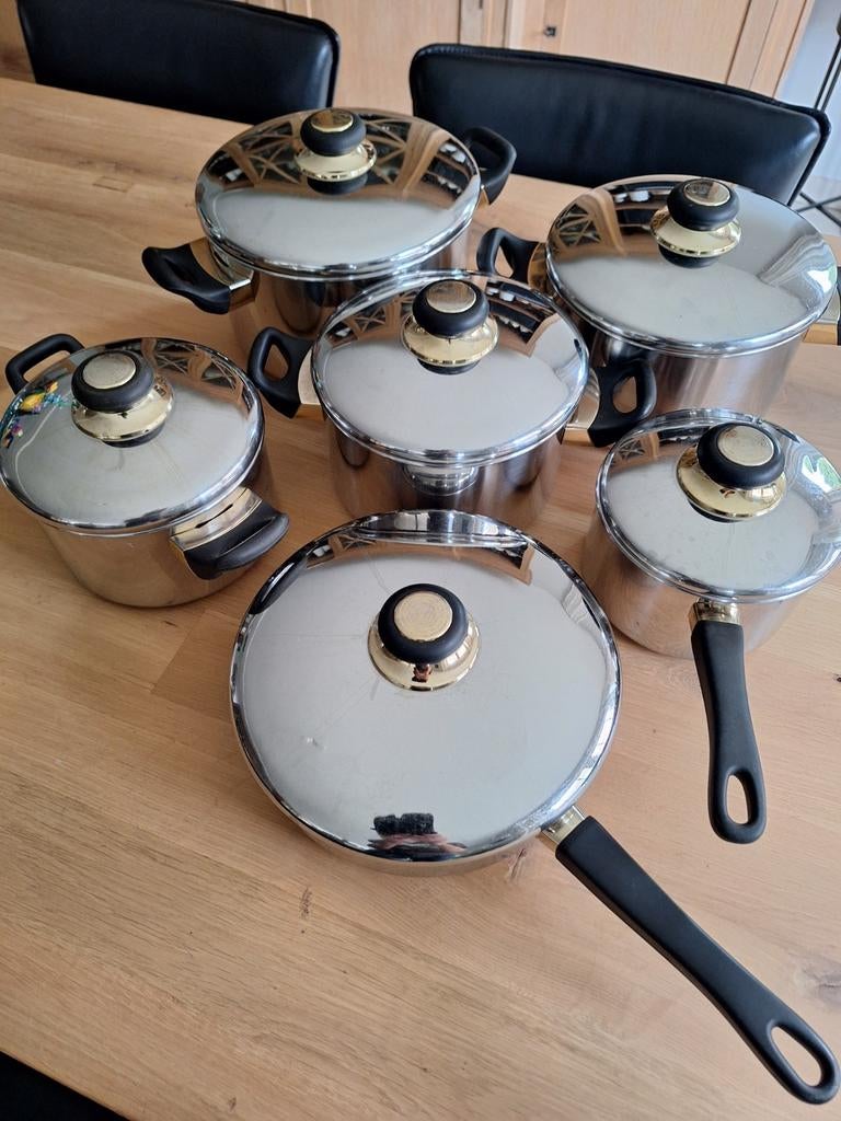 Pannenset, Ophalen, Pannenset
