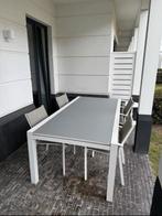 Jati & Kebon tuinset ALU – tafel + 6 stoelen, Tuin en Terras, Ophalen, Meer dan 8 zitplaatsen, Aluminium, Zo goed als nieuw