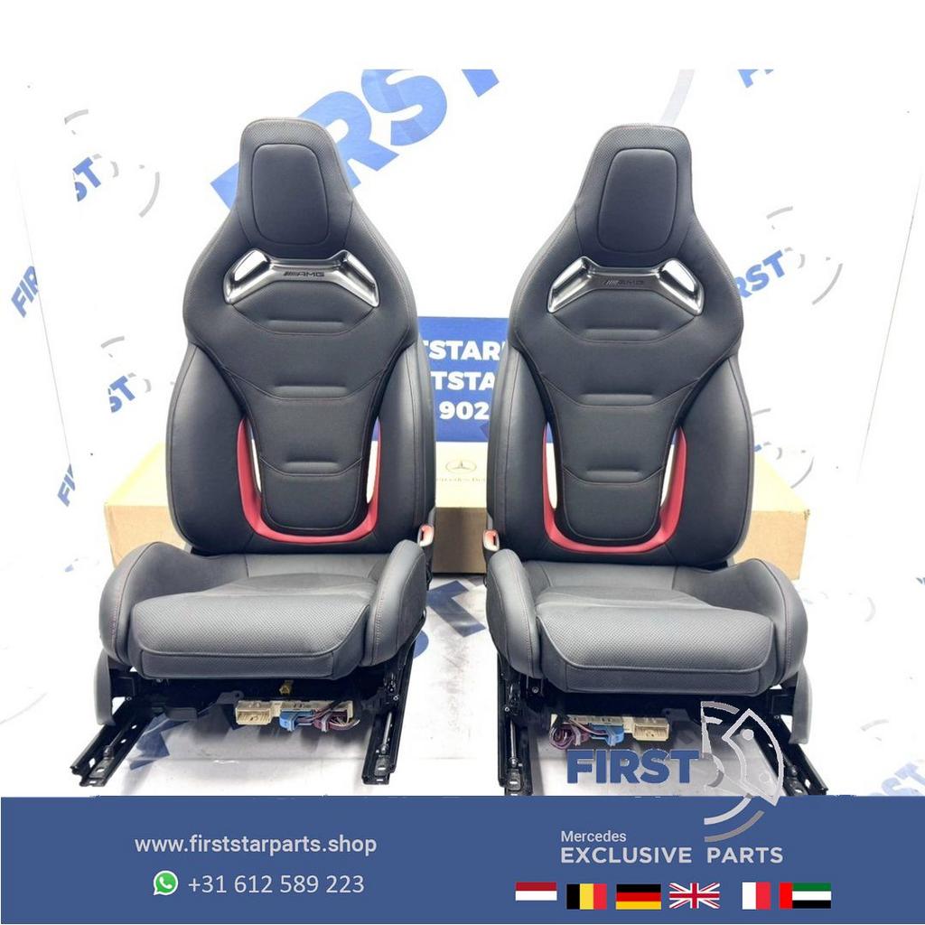 W206 S206 C63 AMG Recaro KUIP STOELEN SET C63s E PERFORMANCE, Auto-onderdelen, Interieur en Bekleding, Gebruikt, -, Ophalen of Verzenden