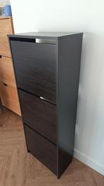 Armoire à chaussures IKEA noir, Enlèvement, Comme neuf, IKEA