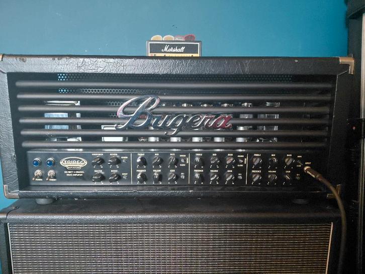 BUGERA TRIREC INFINIUM HEAD, Musique & Instruments, Amplis | Basse & Guitare, Comme neuf, 100 watts ou plus, Enlèvement