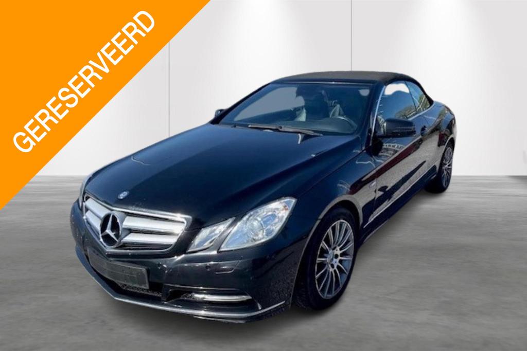 Mercedes-Benz E-Klasse Cabriolet E 200 CGI 135kW VOOR EXPORT, Euro 5, Achat, 1800 kg, 135 kW