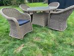 Wicker tuinset pure collection, Tuin en Terras, Tuinsets en Loungesets, Ophalen, Zo goed als nieuw, Wicker, Tuinset