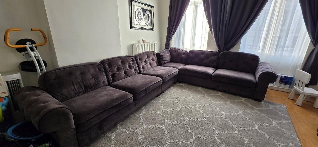 Canapé d’angle – 300€ – Grande taille, 75 à 100 cm, Quatre personnes ou plus, Enlèvement, Utilisé