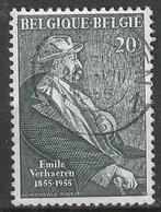 Belgie 1955 - Yvert/OBP 967 - Dichter Emile Verhaeren (ST), Verzenden, Gestempeld, Gestempeld, Kunst
