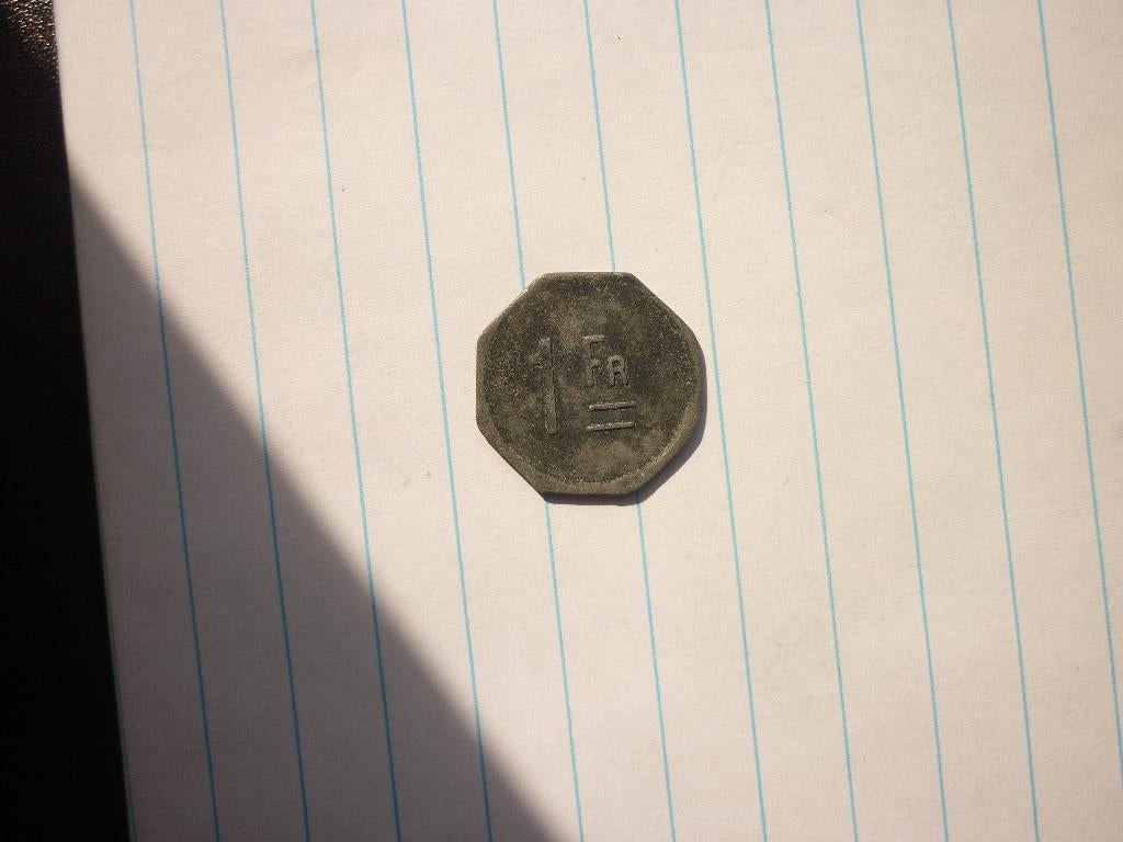 1 fr (token), Verzenden, Frankrijk, Losse munt