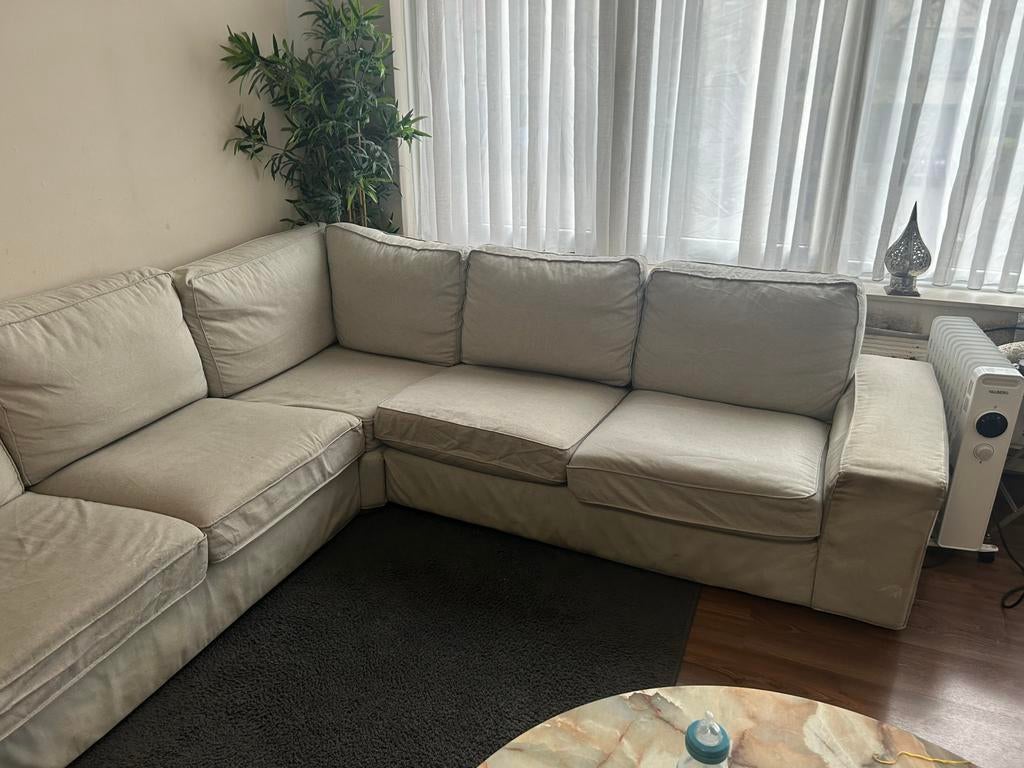 Canape d angle ikea, Maison & Meubles, Canapés | Coins salons complets, Enlèvement, Utilisé