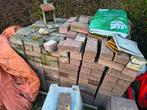 Klinkers roze, Tuin en Terras, Ophalen, Gebruikt, Klinkers, 5 tot 10 m²