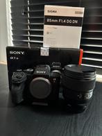 Sony A7R IV + Sigma 85mm f/1.4 Art –professionele portretset, Audio, Tv en Foto, Ophalen, Zo goed als nieuw, 63 Megapixel, Sony