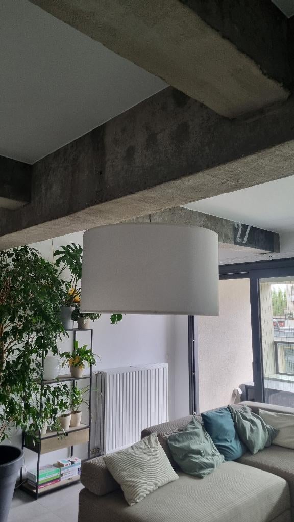 Grande lampe suspendue IKEA NYMO 70cm, Maison & Meubles, Lampes | Suspensions, Enlèvement, Comme neuf, Tissus, Moins de 50 cm