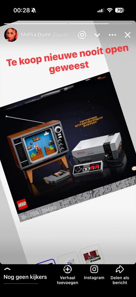 Nieuwe set nooit open geweest, Games en Spelcomputers, Spelcomputers | Nintendo NES, Ophalen, Zo goed als nieuw