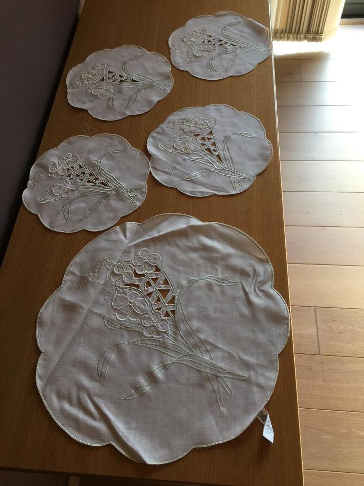 Sierdoekjes, Antiek en Kunst, Antiek | Tapijten, Tafelkleden en Textiel, Ophalen of Verzenden