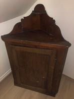 19e eeuwse hoekkast massief eik, Ophalen