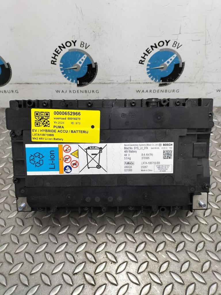 FORD PUMA TITANIUM EV / HYBRIDE ACCU / BATTERIJ (HOOG VOLTAG, Ophalen of Verzenden, Gebruikt, Stiba lid