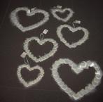 HARTEN GROOT MET VEREN IN WIT SETS Nieuw, Enlèvement ou Envoi, Neuf, Décoration