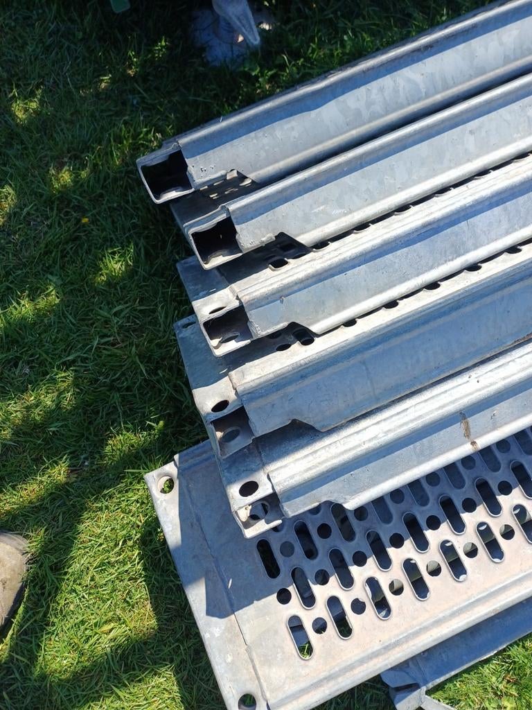 stelling vloer  voor rozetstelling, Ophalen