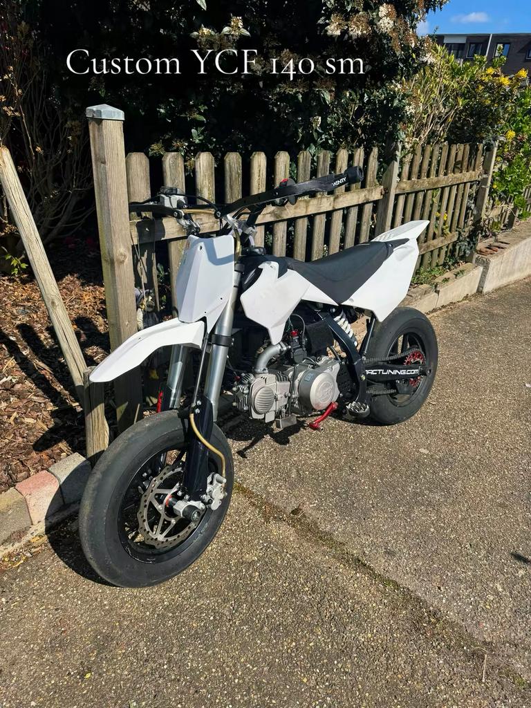 YCF 140 SM CUSTOM, Ophalen, Gebruikt, 140 cc, Pitbike