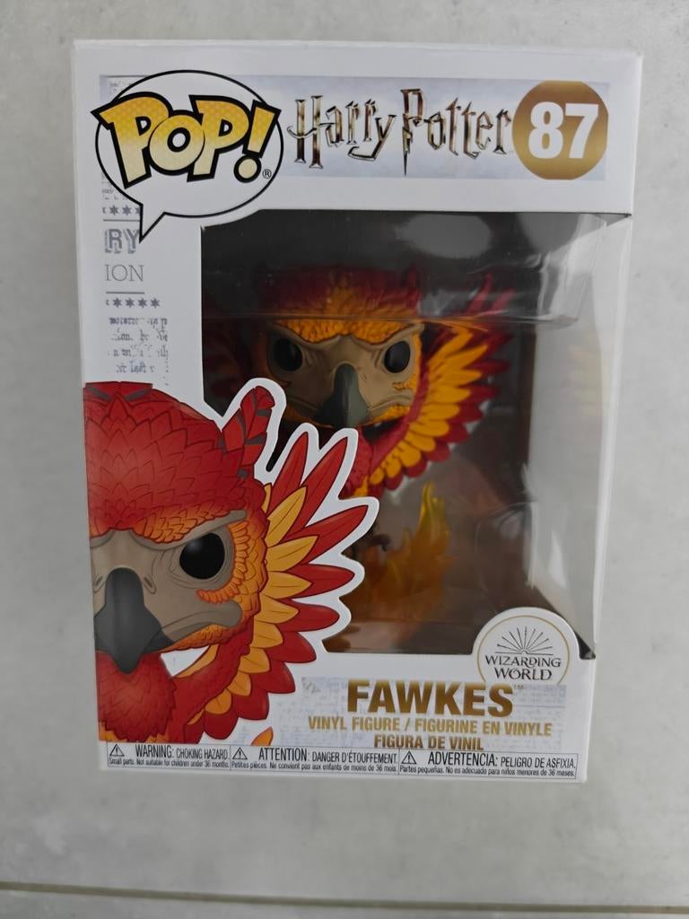 Figurine Pop Harry Potter 87 Fumsek (Fawkes), Collections, Jouets miniatures, Enlèvement, Neuf