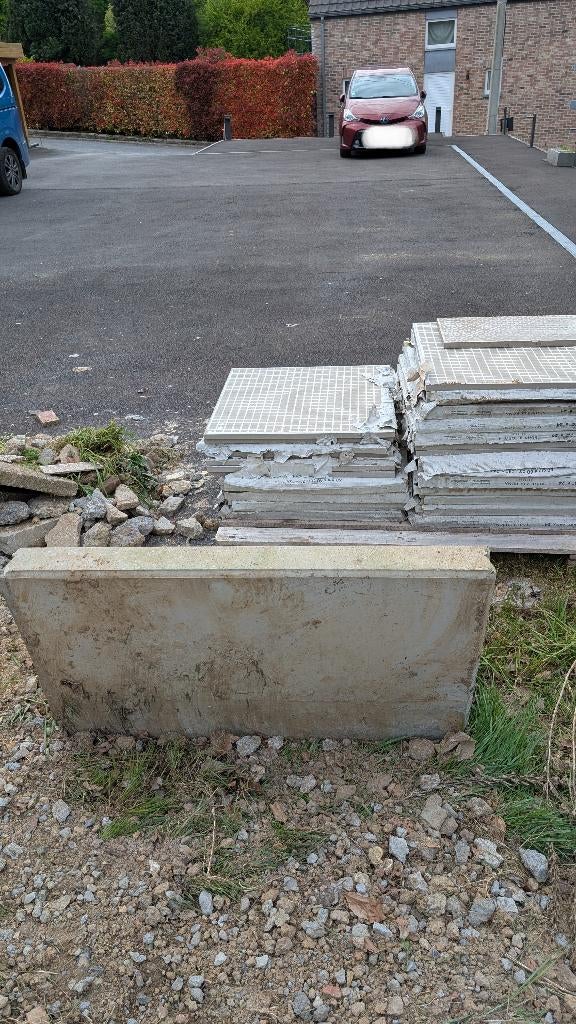 L en béton 100x60x60 à venir chercher, Doe-het-zelf en Bouw, Ophalen, Overige materialen, 30 cm of meer, Gebruikt