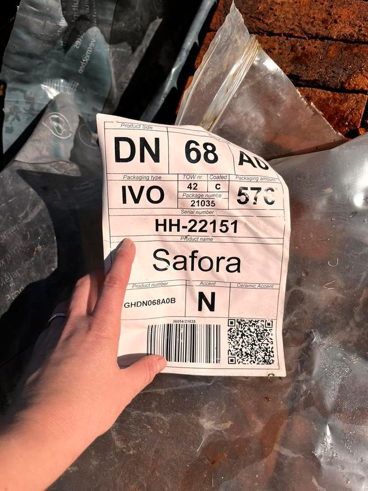 Briques VANDERSANDEN SAFORA, Bricolage & Construction, Briques, Neuf, Briques, Enlèvement