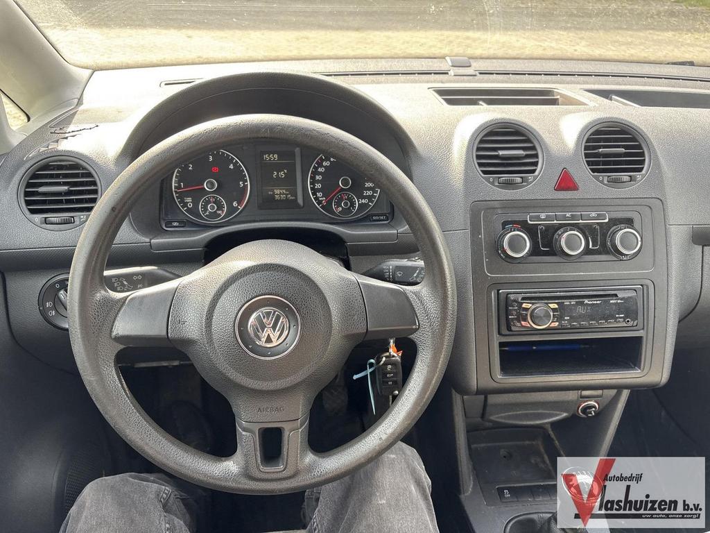 Volkswagen Caddy 1.6 TDI | € 2.850,- NETTO! | Airco | Trekha, Achat, Entreprise, Boîte manuelle, Verrouillage central