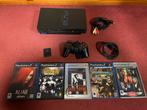 PlayStation 2 spelcomputer, Gebruikt, Met games, Ophalen of Verzenden, Met 1 controller