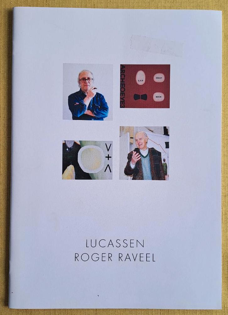 Roger Raveel- Lucassen "Geestverwanten" + " de kaartlegster", Antiek en Kunst, Kunst | Schilderijen | Modern, Ophalen of Verzenden