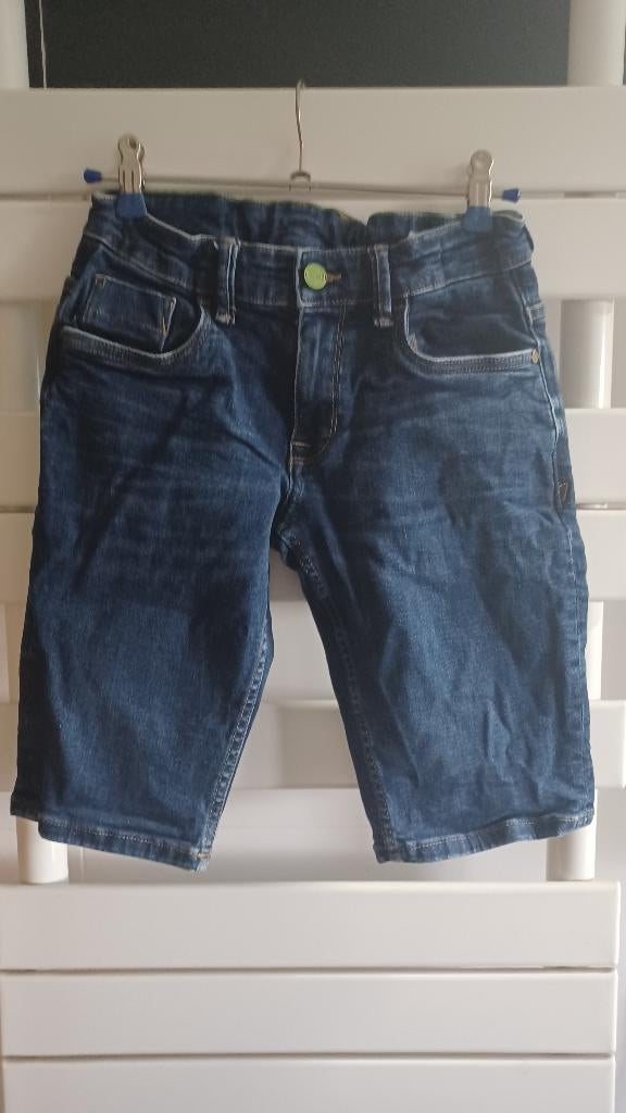 2x jeans short maat 158, Broek, Gebruikt, Ophalen of Verzenden, JBC.