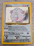 Chansey holo base set 3/102 nederlands, Hobby en Vrije tijd, Verzamelkaartspellen | Pokémon, Ophalen of Verzenden, Zo goed als nieuw