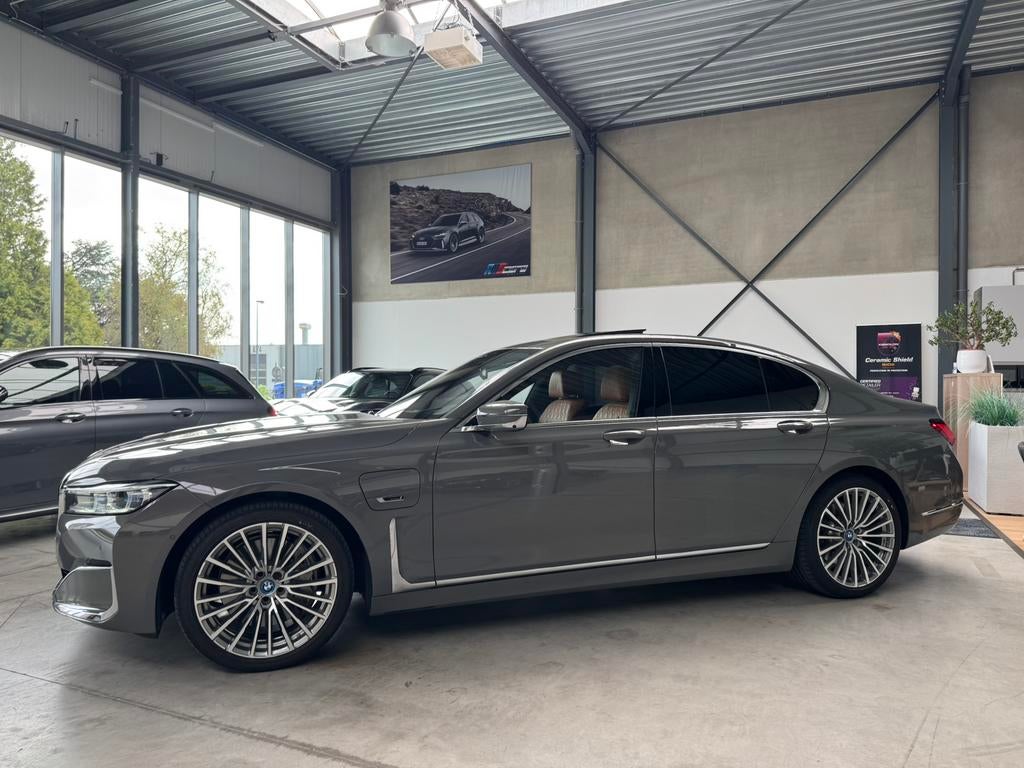 BMW 745e xDrive | 08/2021 | 54.000 km, Autos, Argent ou Gris, Achat, Entreprise, 6 cylindres