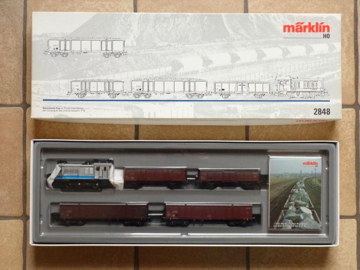 Marklin ho sncb/nmbs 2848 Coffret C.C.B., Hobby & Loisirs créatifs, Trains miniatures | HO, Neuf, Set de Trains, Märklin, Enlèvement ou Envoi