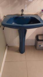 Vintage blauwe lavabo's, Huis en Inrichting, Ophalen