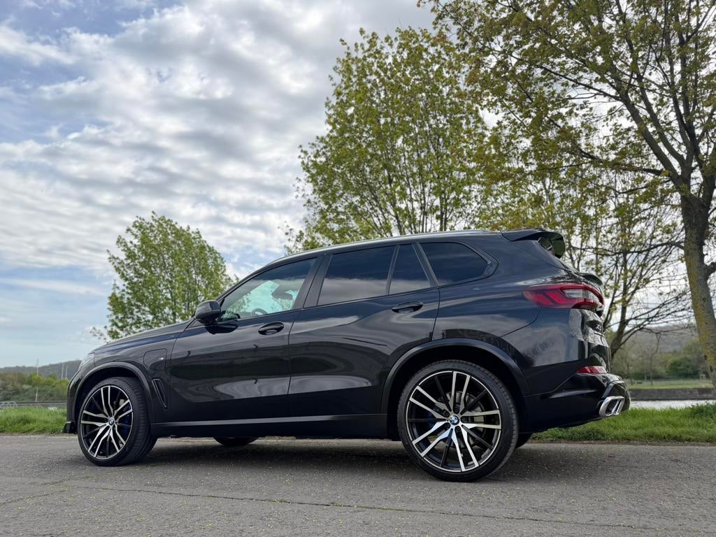 BMW X5 M PERFORMANCE FULL HYBRIDE 1PROP JANTES 22 !, Cuir, Achat, Entretenue par le concessionnaire, Noir