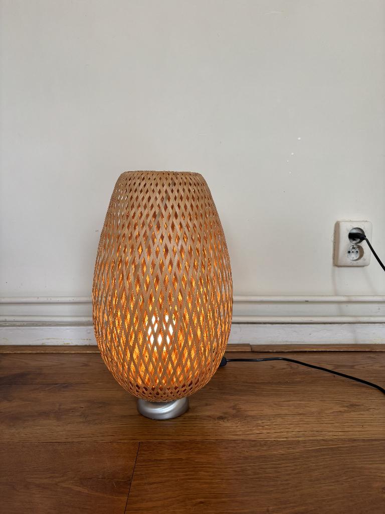 Ikea Tafellamp bamboe, Ophalen, Gebruikt, Overige materialen