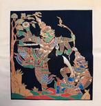 Thaise print tekeningen, Enlèvement, Imprimé