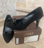 Zwarte pumps JHAY maat 37, Zwart, Ophalen of Verzenden, Zo goed als nieuw, Pumps