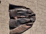 Lederen jas, bruin maat L, Motoren, Kleding | Motorkleding, Ophalen of Verzenden