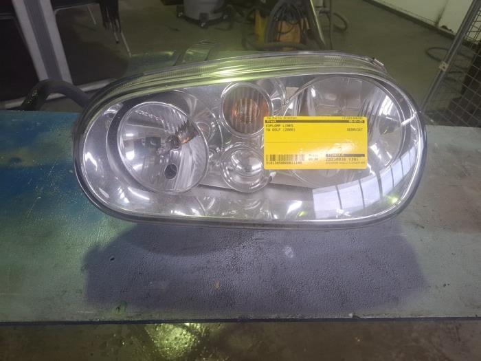 Koplamp links van een Volkswagen Golf, Auto-onderdelen, Verlichting, Volkswagen, Gebruikt, 3 maanden garantie, Ophalen of Verzenden