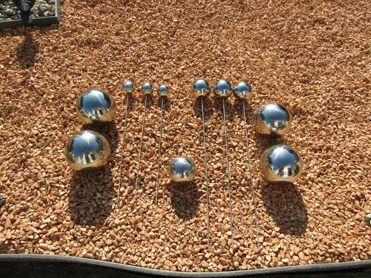 REIGER Afschrik bollen 11 stuk's + andere ., Tuin en Terras, Vijver-toebehoren, Zo goed als nieuw, Overige typen, Ophalen