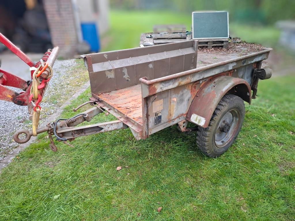 Remorque pour jeep, MB-T 1943, Enlèvement