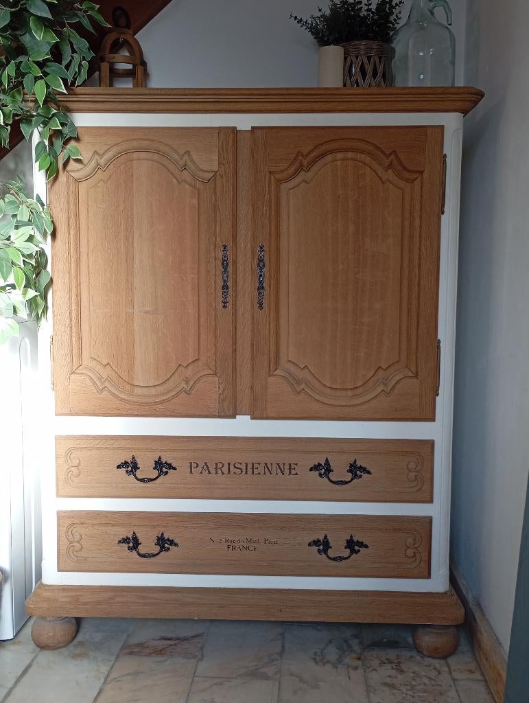 Meuble en chêne, Maison & Meubles, Armoires | Penderies & Garde-robes, Enlèvement, Chêne