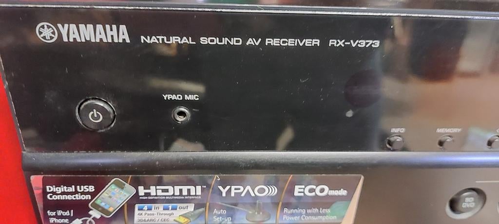 Yamaha RX-V373 AV HDMI Receiver 5.1, Enlèvement ou Envoi