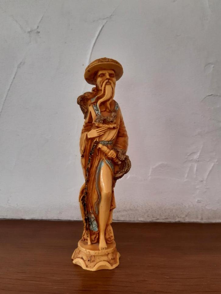 Beeld van Oosterse krijger - 18.5 cm hoog, Antiquités & Art, Art | Sculptures & Bois, Statue, Enlèvement ou Envoi