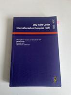 VRG Gent Codex Internationaal en Europees recht, Boeken, Overige vakken, Nieuw, Ophalen of Verzenden, Wolters & Kluwers