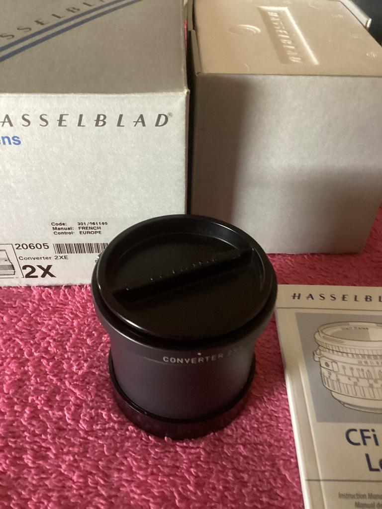 Hasselblad Converter 2XE, Ophalen