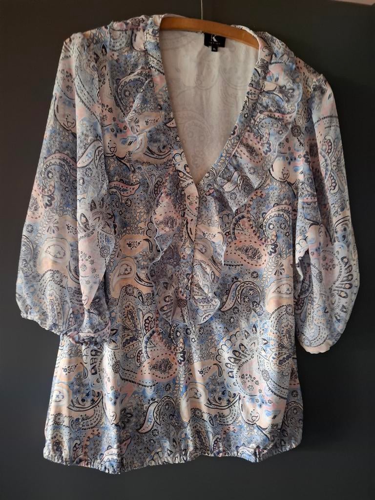 K design,maat xl, Kleding | Dames, Blouses en Tunieken, Ophalen of Verzenden, Maat 46/48 (XL) of groter, Wit