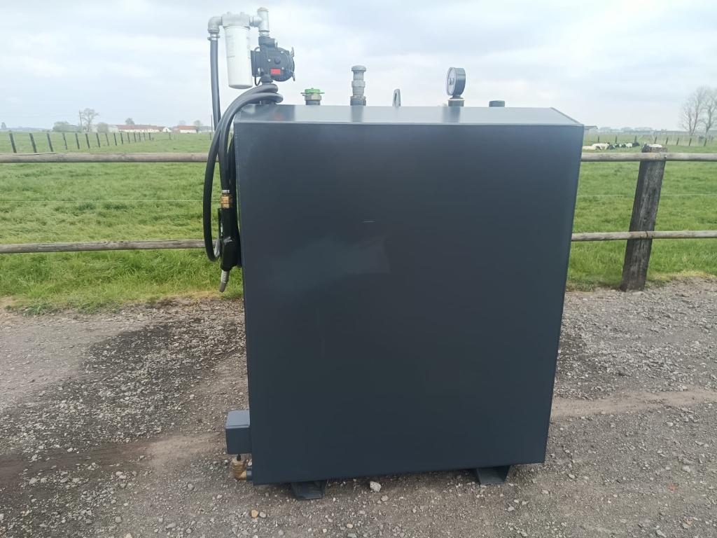 Dubbelwandige mazouttank, Ophalen, Gebruikt