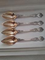 Set zilveren lepels - .950 zilvergehalte - Gewicht 99 gram, Verzenden, Zilver